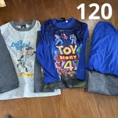 トイストーリー120パジャマ2セット