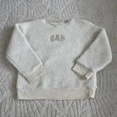 GAP　ボア　ロゴ スウェット・トレーナー　110
