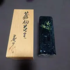 菱形香合 木製 作家物 錦の花 茶道具 共箱 - メルカリ