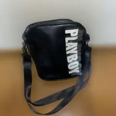 PLAYBOY ブラック ショルダーバッグ