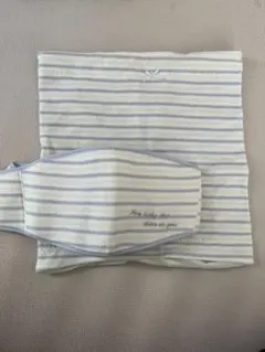 ふわふわパイルボーダー　妊婦腹帯 Mサイズ 犬印本舗