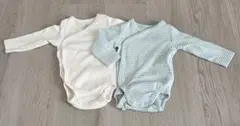 H&M オーガニックコットン ロンパース 2～4ヶ月