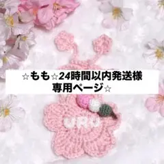 ⭐︎もも⭐︎24時間以内発送様専用ページ⭐︎