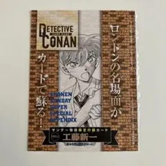 特別限定付録 名探偵コナン TCGカード ジン ゲッサン2024年12月号