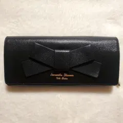Samantha Thavasa Petit Choice 長財布 黒　リボン