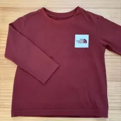 THE NORTH FACE 長袖カットソー 100cm バーガンディ