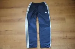 【150】adidas トレーニングパンツ ウォームアップ ネイビー 150cm