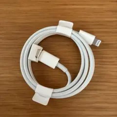 純正Apple Lightning USBケーブル ホワイト