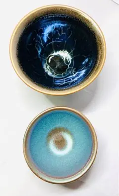 中国茶器　天目建盞セット茶碗湯呑み壷皿カップ茶道具紅茶古董品台湾茶