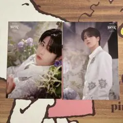 straykids トレーディングカード　ハガキサイズ　ハン　2枚セット