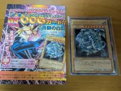 青眼の白龍　ブルーアイズ・ホワイト・ドラゴン　USA版　遊戯王カード