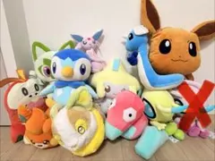 ポケモン まとめ売り ぬいぐるみ 人気 アニメ 日本 ゲーム 父の日