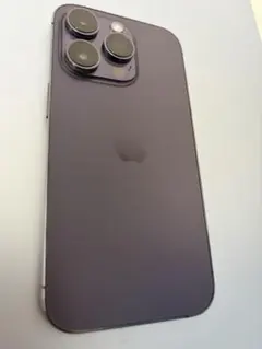 iPhone 14 Pro バッテリー容量100%ディープパープル 本体