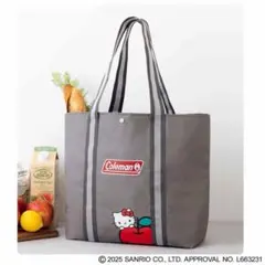 新品Coleman × ハローキティ大容量トートバッグ キティコールマン バッグのサムネイル