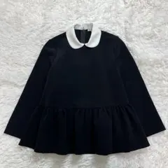 美品 yori ラウンドカラードレスブラウス 34 セレモニー　オケージョン