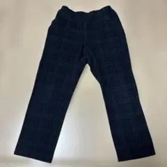 familir チェック柄長ズボン110cm【定価17,600】