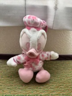 ドナルドダック ぬいぐるみ ストラップ付き