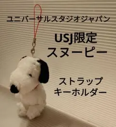 USJ限定 スヌーピー ぬいぐるみストラップ キーホルダー マスコット