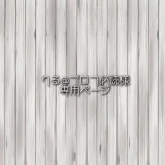 りる@プロフ必読様専用ページ