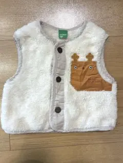 RAG MARTフリース ベビーベスト　トナカイ