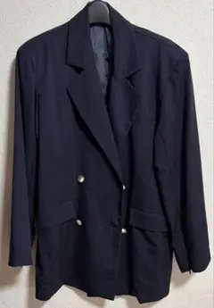 ネイビー テーラードジャケット