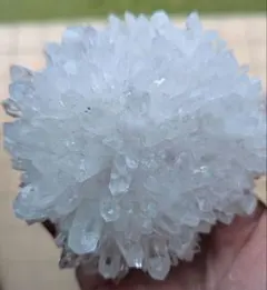 ブルガリア産 水晶クラスター 小さな冬山 氷質 フロスト水晶 希少標本