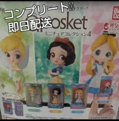 ディズニーキャラクターQ posketキューポスケット ミニチュアコレクション4
