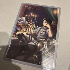 進撃の巨人　リヴァイ　限定バースデーポストカード