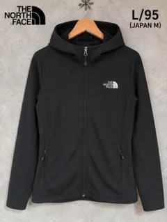 THE NORTH FACE ソフトシェルパーカー ブラック L/95のサムネイル