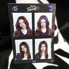 twice　THIS IS FOR　ランダム証明写真ステッカー　サナ