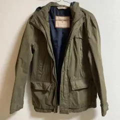 ZARA MAN ミリタリージャケット カーキ Lサイズのサムネイル