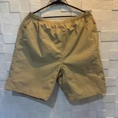 無印良品 ナイロン ハーフパンツ ベージュ L