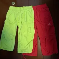 adidas カーゴハーフパンツ Sサイズ 2点セットのサムネイル