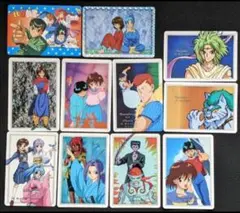 幽遊白書　ヒーローコレクション　１弾　霊界カルトクイズ　カード　10枚