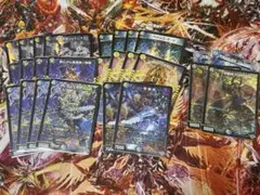 匿名配送】 デュエマ ドロマー邪眼帝デッキ 二重スリーブ➕入れ替え