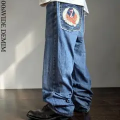 2026年最新】EVISU デニムカラー：ブルー メンズ ストレートデニムの
