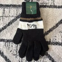 Polo Club ストライプ手袋