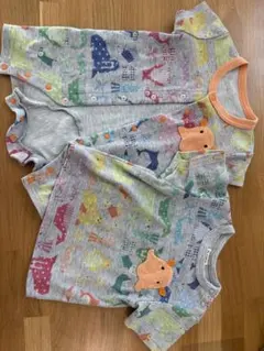兄弟お揃いトップス　ロンパース　90 60のサムネイル