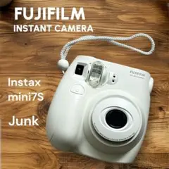 【ジャンク品】チェキ　instax mini 7S 白　ホワイト