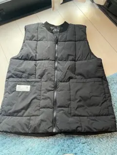 ZARA キッズ　薄いダウンベスト 13-14歳　164 黒　中古