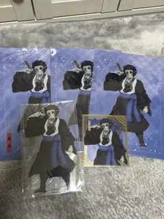 鬼滅の刃 獪岳 アニプレックスオンラインくじ 5点セット