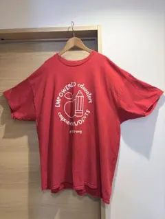 US古着 XXL ダブルプリントTシャツ