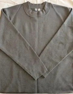 UNIQLO 長袖ニット グレー XL
