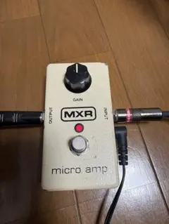 MXR microamp （即戦力MOOERスイッチキャップ、裏マジックテープ） MXR microamp （即戦力MOOERスイッチキャップ、裏マジックテープ
