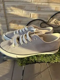 LEPSIM コーデュロイ　スニーカー　グレージュ