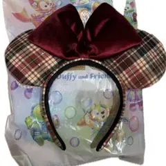 ディズニーランド・シー カチューシャ チェック柄