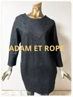☘️T21526☘️ADAM ET ROPE Vネック ワンピース