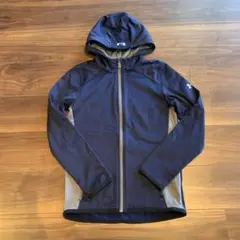 Under Armour コールドギア フード付きパーカー YXL ネイビー