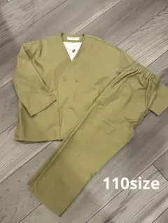 riziereノーカラージャケット セットアップ 110 フォーマル スーツ