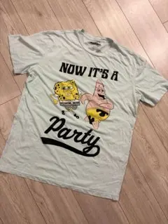【値下げ可能】スポンジボブ 古着 パトリック Tシャツ スポンジボブ パトリック プリント Tシャツ XL アメリカ 古着 海外企画